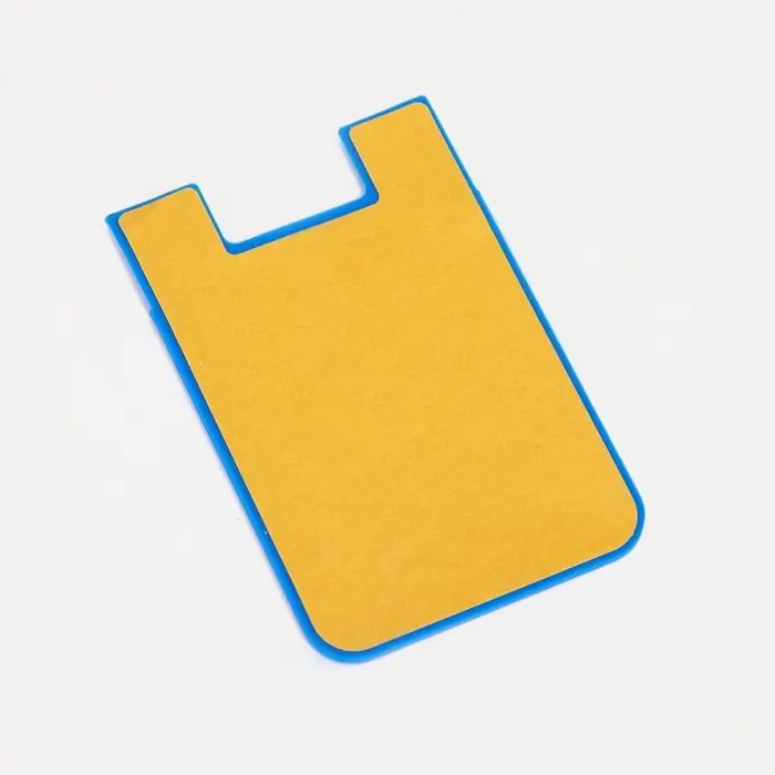 Картхолдер на телефон клеящийся, цвет синий