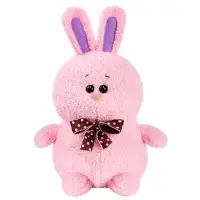 Мягкая игрушка "Зайка Пухляшик-кудряшик", 28 см PUHZ01