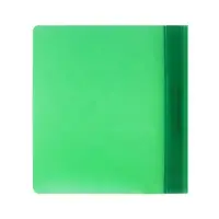 Папка-скоросшиватель Calligrata, А5, 180 мкм, зелёная, прозрачный верх