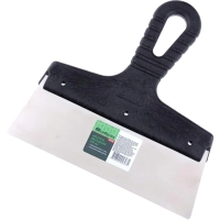 Шпатель СИБРТЕХ нерж.сталь 200мм, пластм.ручка (85438)