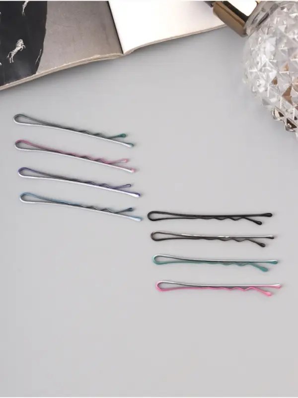 Невидимка для волос «Колор», набор 30 шт., весна, 4.5 см, МИКС