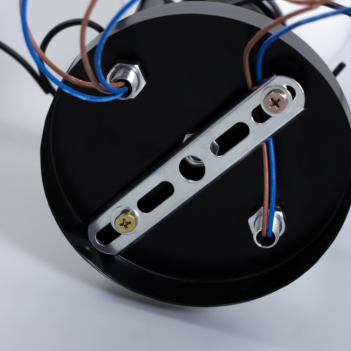 Люстра Люстра "Аврора" 3хЕ27 40Вт черный 58х26 см