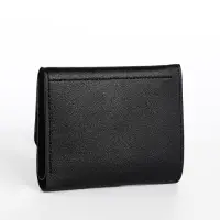 Кошелёк женский на кнопке, цвет чёрный