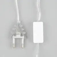 Гирлянда &laquo;Нить&raquo; 5 м с насадками &laquo;Клубки пастельные&raquo;, IP20, прозрачная нить, 20 LED, свечение белое, 220 В