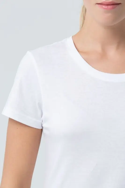 Футболка женская Regent Fit Women белая, размер S