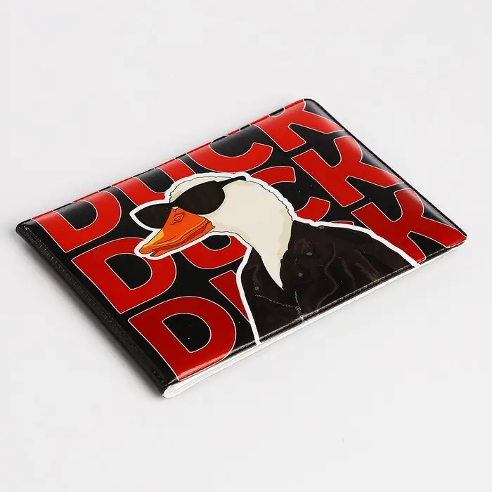 Обложка для студенческого билета, цвет чёрный/красный Обложка для студенческого билета, цвет чёрный/красный