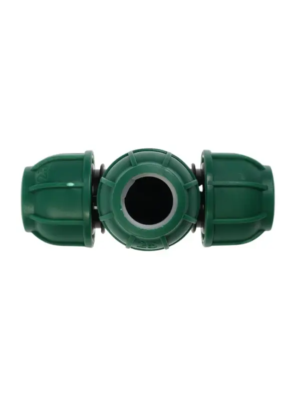 Тройник ПНД ZEIN, 25 мм, цанга