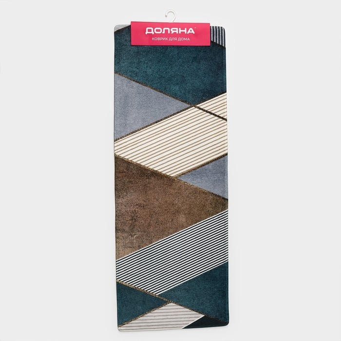 Коврик для ванной и туалета Доляна «Мелаж», 45×120 см Коврик для ванной и туалета Доляна «Мелаж», 45×120 см