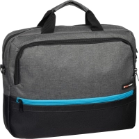 Сумка для ноутбука BigTech Special 15.6 LB-BT-02BKGR, черно-серый