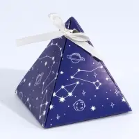 Коробка бонбоньерка, упаковка подарочная, «Космос», 7 х 7 х 7,5 см