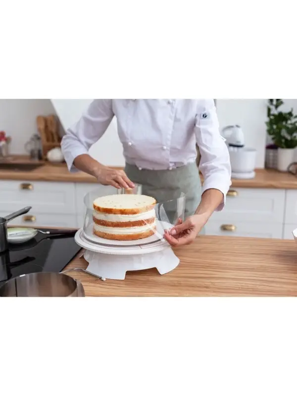 Лента ацетатная для обтяжки тортов Доляна, 200 мкр, 150 мм&times;200 м, прозрачная