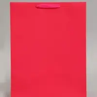 Пакет подарочный ламинированный &laquo;Фуксия&raquo;, L, 31&times;40&times;14 см, однотонный