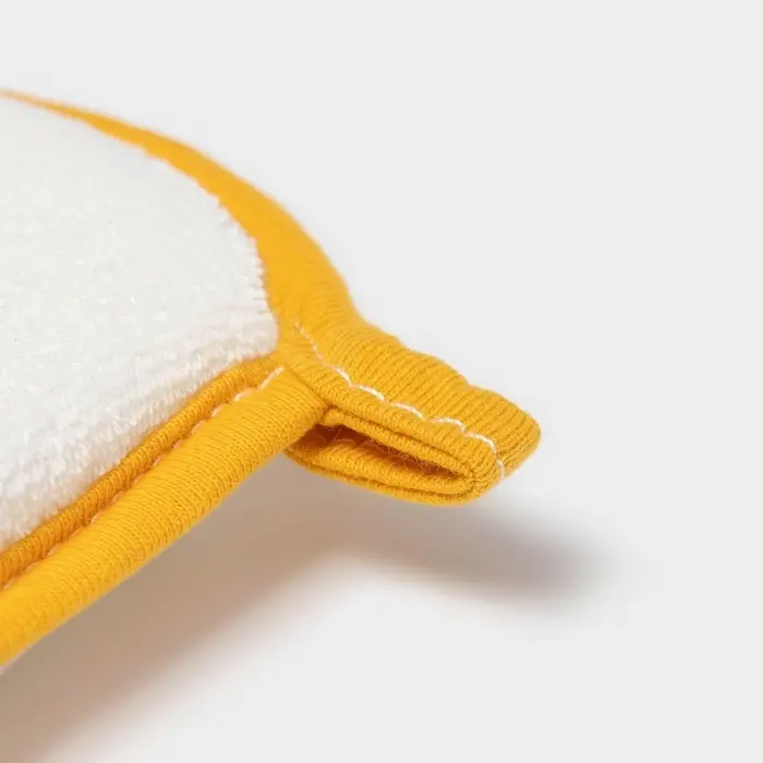 Мочалка детская для купания Доляна &laquo;Лиса&raquo;, 12&times;8 см, МИКС