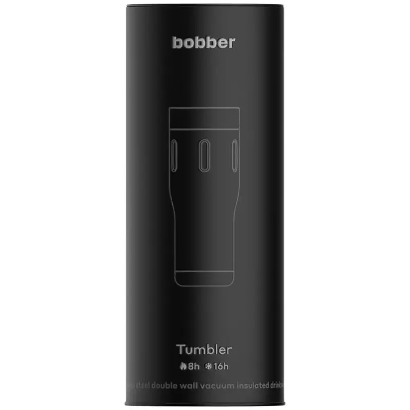 Термостакан Tumbler 470, вакуумный, белый