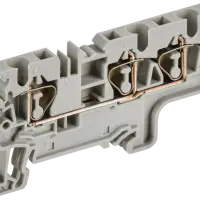 ARMAFIX Клемма пружинная CX4-3 4мм2 трехконтактная серая IEK