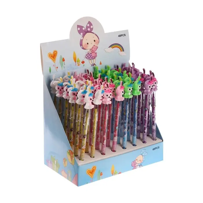 Карандаш-прикол секционный Calligrata &laquo;Зайка&raquo;, НВ, МИКС