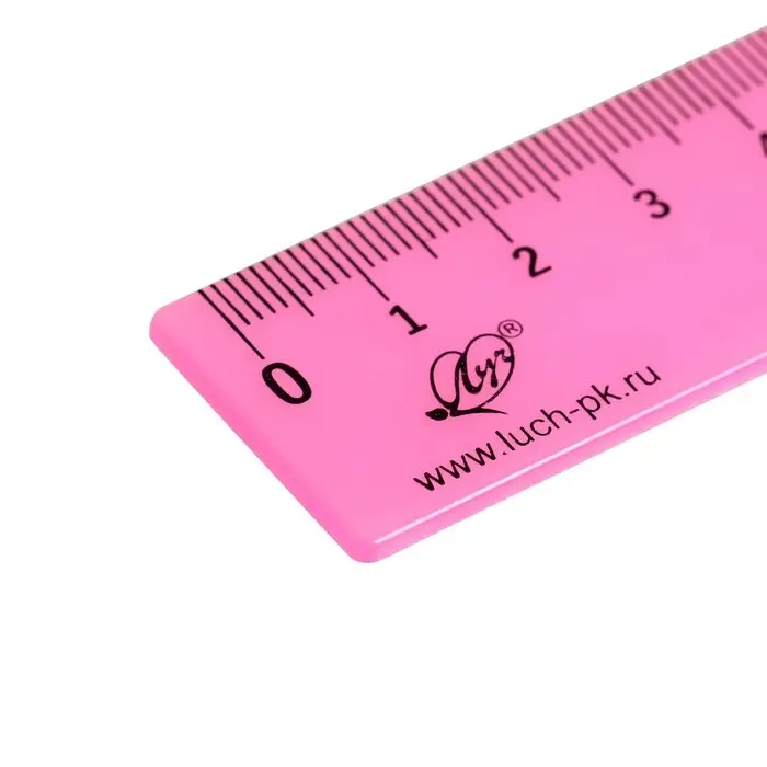 Линейка 15 см, непрозрачная, пастельная, МИКС Линейка 15 см, непрозрачная, пастельная, МИКС