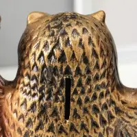 Копилка для денег &laquo;Сова с подковой&raquo;, гипс, 20&times;20&times;7 см