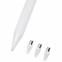 Стилус универсальный, 3 наконечника, кабель Type C- USB, белый