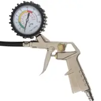 Пистолет пневматический для подкачки шин ТУНДРА, до 8 бар, шланг 400 мм