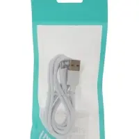 Кабель Luazon, Type-C - USB, 1 А, 1.5 м, белый