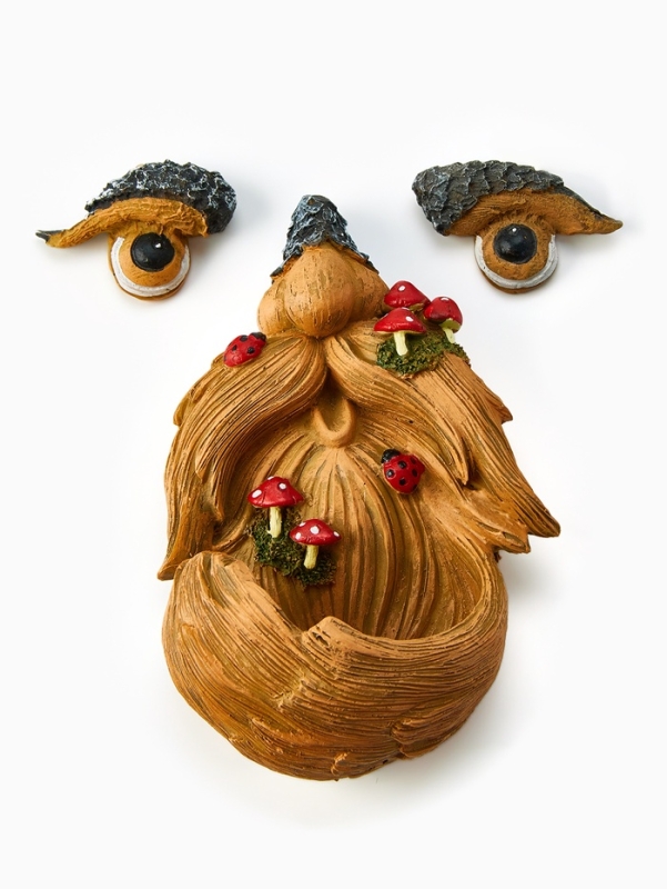 Набор декора на стену, для дома TAKE IT EASY «Лицо с грибами», панно, 6×4 см; 11×16×7 см Набор декора на стену, для дома TAKE IT EASY «Лицо с грибами», панно, 6×4 см; 11×16×7 см