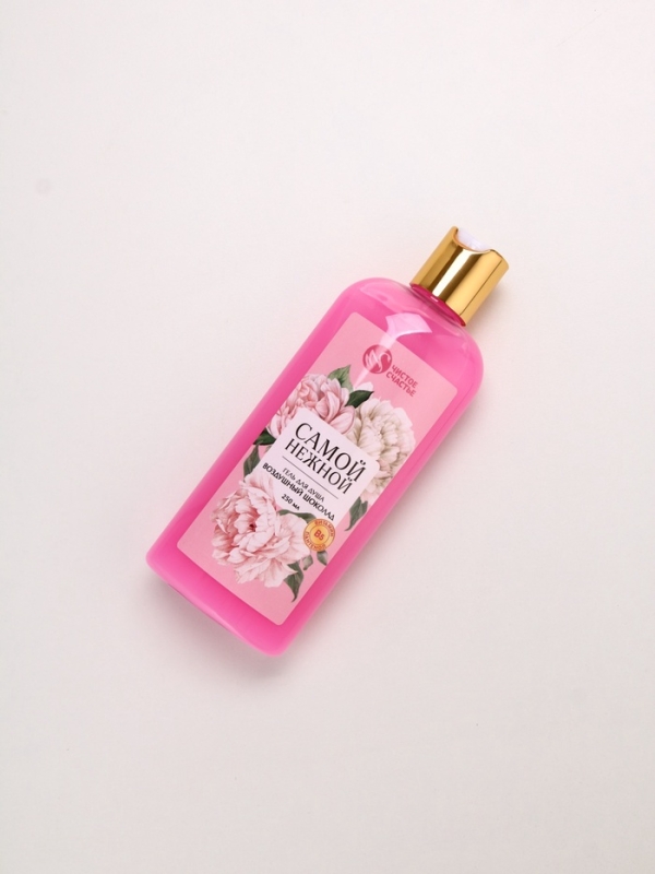 Набор Набор "Ты прекрасна", гель для душа, 250 мл и мочалка для тела