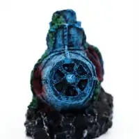Декор для аквариума &laquo;Подводная лодка&raquo;, 16.3&times;6.5&times;8.5 см