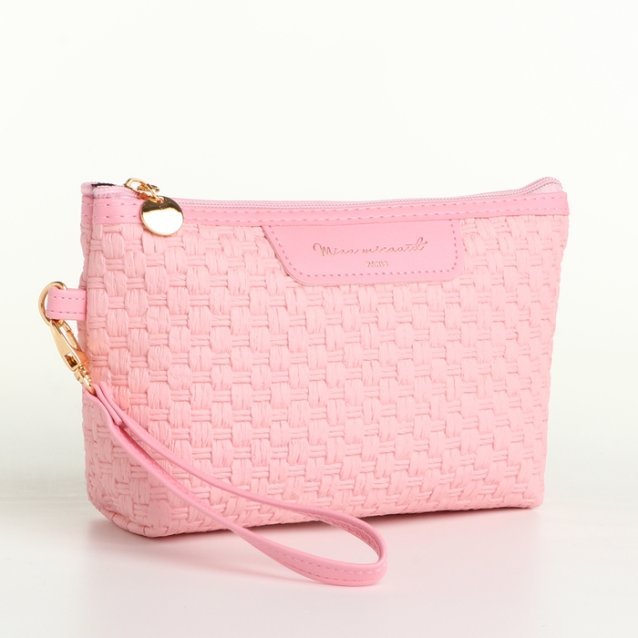 Косметичка на молнии, цвет розовый Косметичка на молнии, цвет розовый