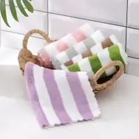 Салфетка для уборки Доляна &laquo;Полоски&raquo;, микрофибра махровая, 30&times;30 см, МИКС