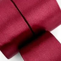 Атласная лента, набор 3 шт., 50 мм, 23&plusmn;1 м, бордовая №48