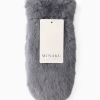 Варежки женские MINAKU цв.серый р-р 26*12см Варежки женские MINAKU цв.серый р-р 26*12см