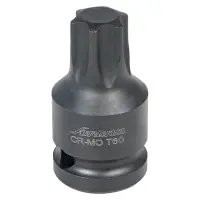 Головка ударная торцевая 1/2"DR внешний TORX T60, L=45мм