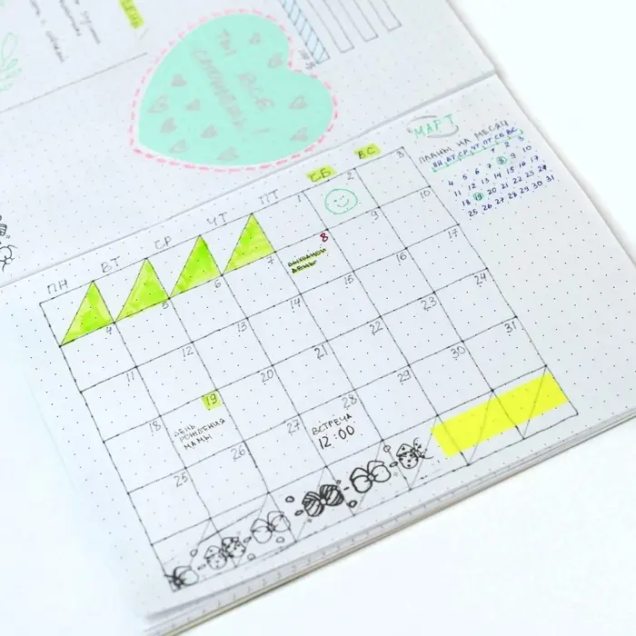 Блокнот А5, 40 листов, на скрепке, в точку, софт-тач, &laquo;Гравити Фолз&raquo;