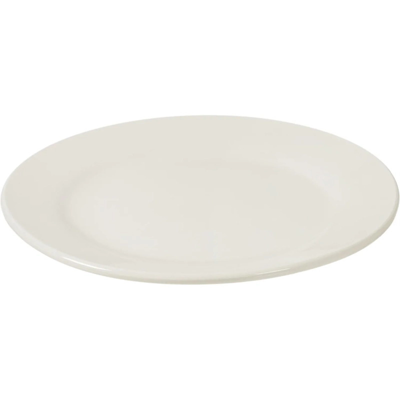 Тарелка Makalu, D178мм, фарфор, белая 18шт/уп