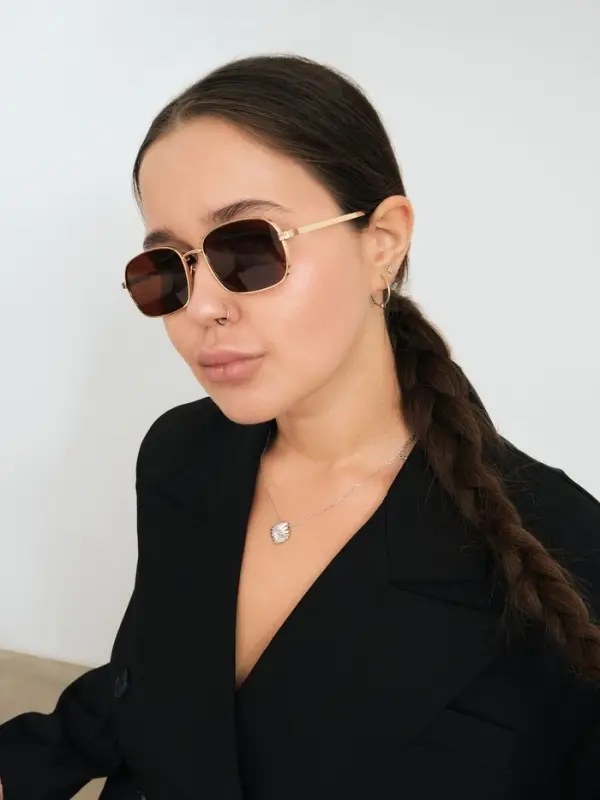 Очки солнцезащитные OneSun, uv 400, футляр, салфетка