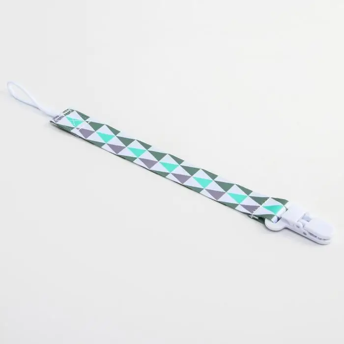 Держатель для соски - пустышки «Геометрия», на ленте