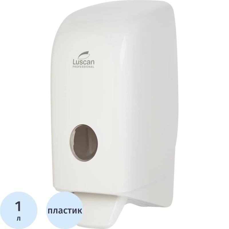 Дозатор для жидкого мыла и мыла-пены Luscan Prof Optima L5 белый