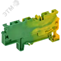 ARMAFIX Клемма пружинная CX4-3 PE 4мм2 трехконтактная заземляющая IEK