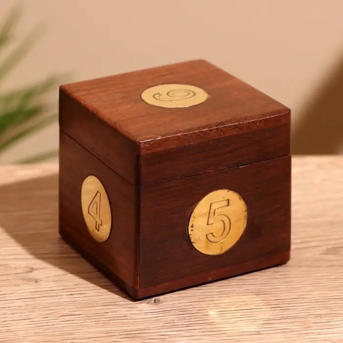 Игра настольная &laquo;Кубики&raquo;, 6.5&times;6.5&times;6.5 см, дерево шишам