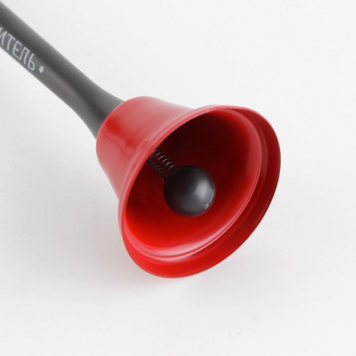 Ручка шариковая-колокольчик на подложке, пластик, синяя паста, 0.8 мм «Лучшему учителю» Ручка шариковая-колокольчик на подложке, пластик, синяя паста, 0.8 мм «Лучшему учителю»