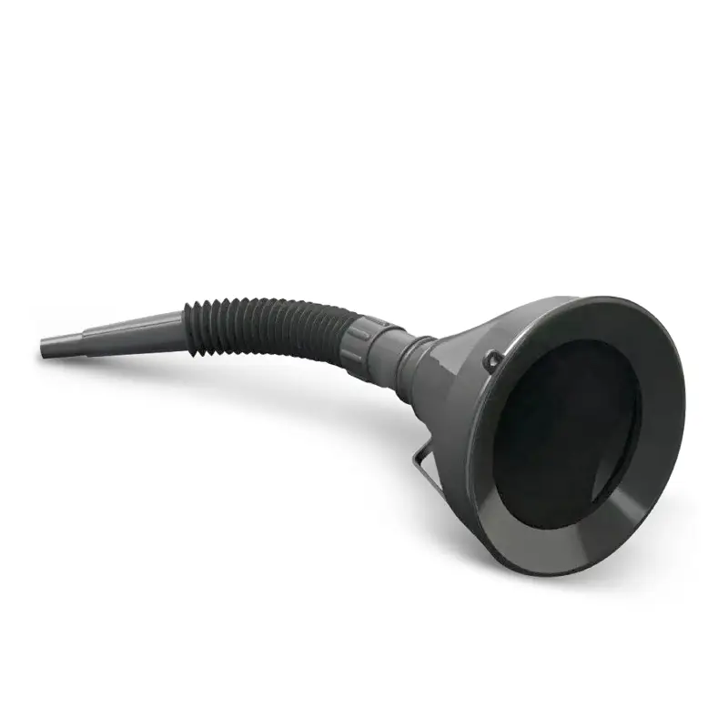 Воронка непроливайка с гибким носиком AVS OFN-135 (D-135мм, L-370мм)(латун.сетч.фильтр)