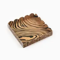 Коробка для печенья, кондитерская упаковка с пластиковой крышкой, &laquo;Для настоящего мужчины&raquo;, 18&times;18&times;3 см