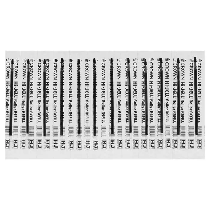 Стержень гелевый Crown «Hi-Jell», 0.5 мм, длина 138 мм, чернила чёрные Стержень гелевый Crown «Hi-Jell», 0.5 мм, длина 138 мм, чернила чёрные