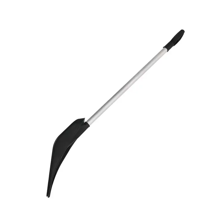 Лопата пластиковая, ковш 410 × 440 мм, с алюминиевой планкой, алюминиевый черенок с V-ручкой, «Метель» Лопата пластиковая, ковш 410 × 440 мм, с алюминиевой планкой, алюминиевый черенок с V-ручкой, «Метель»