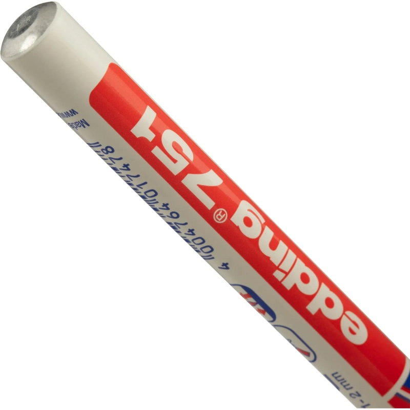 Маркер лаковый EDDING E-751/2 красный, 1-2мм, мет. корп