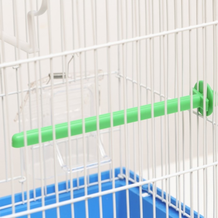 Клетка для птиц укомплектованная Bd-1/2q, 30 х 23 х 39 см, синяя Клетка для птиц укомплектованная Bd-1/2q, 30 х 23 х 39 см, синяя