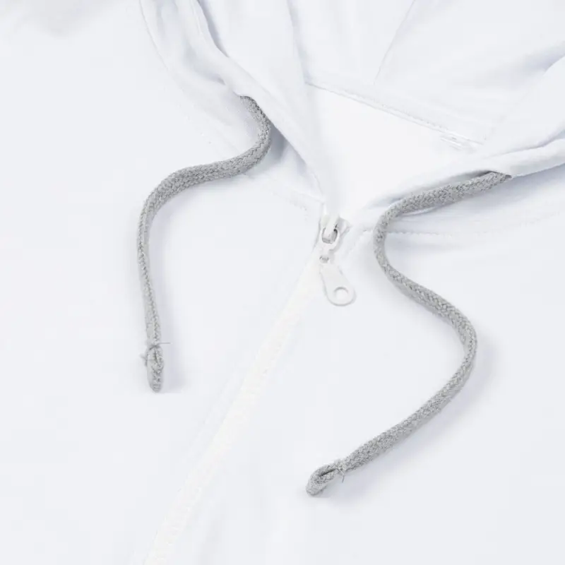 Толстовка на молнии с капюшоном Unit Siverga Heavy белая, размер XS Толстовка на молнии с капюшоном Unit Siverga Heavy белая, размер XS