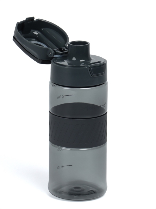 Бутылка для воды Onlytop, 650 мл, цвет черный