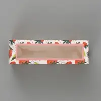 Коробка подарочная с окном &laquo;От всей души&raquo;, 18&times;5.5&times;5.5 см, самосборная